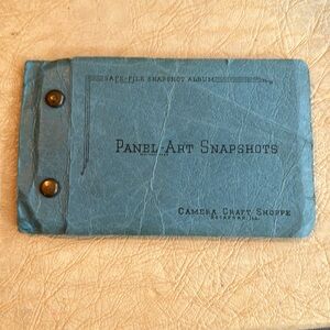 Vintage original photo book of Yellowstone